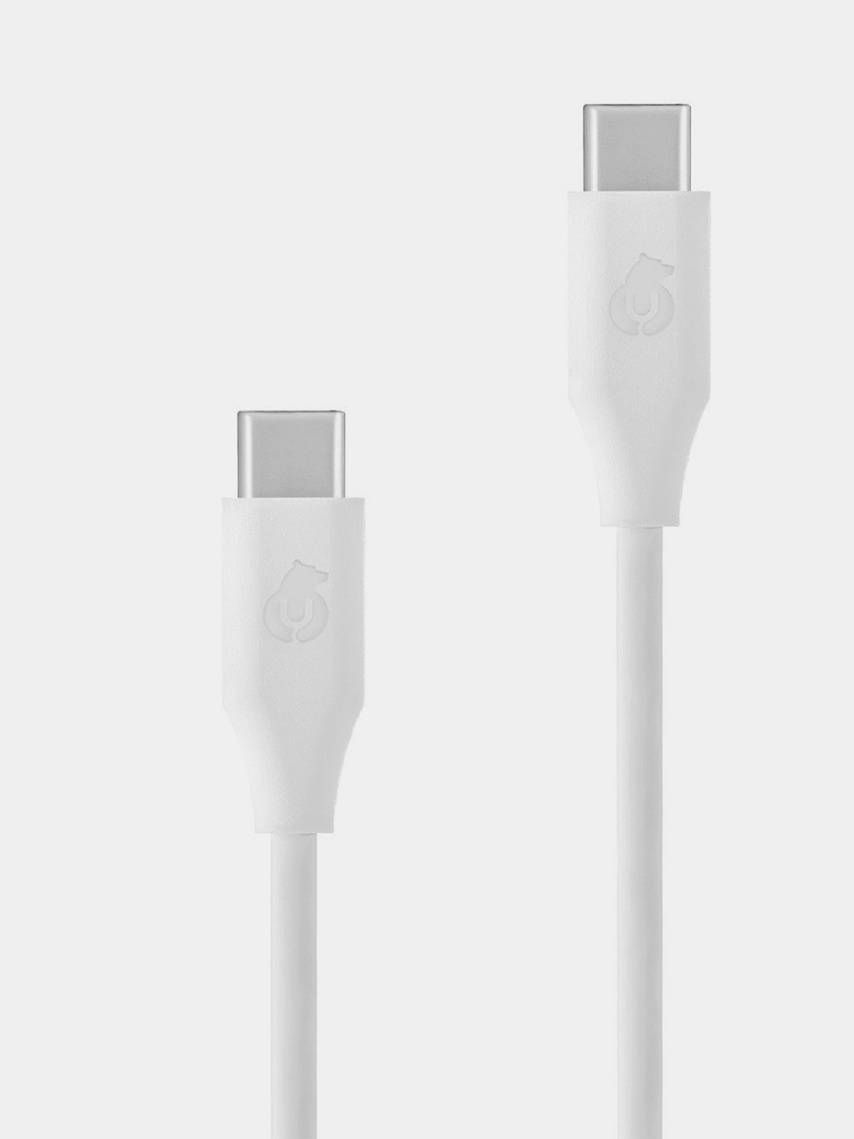 Кабель зарядный uBear Life Cable UCB-C/UCB-C 1.2м, 60W, белый