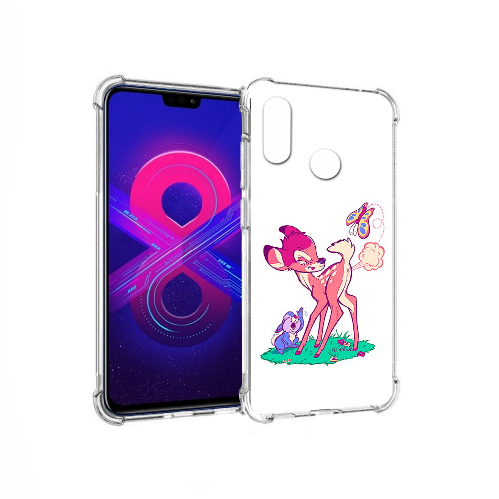 

Чехол MyPads Tocco для Honor 8X Max смешной олененок (PT118941.31.610), Прозрачный, Tocco
