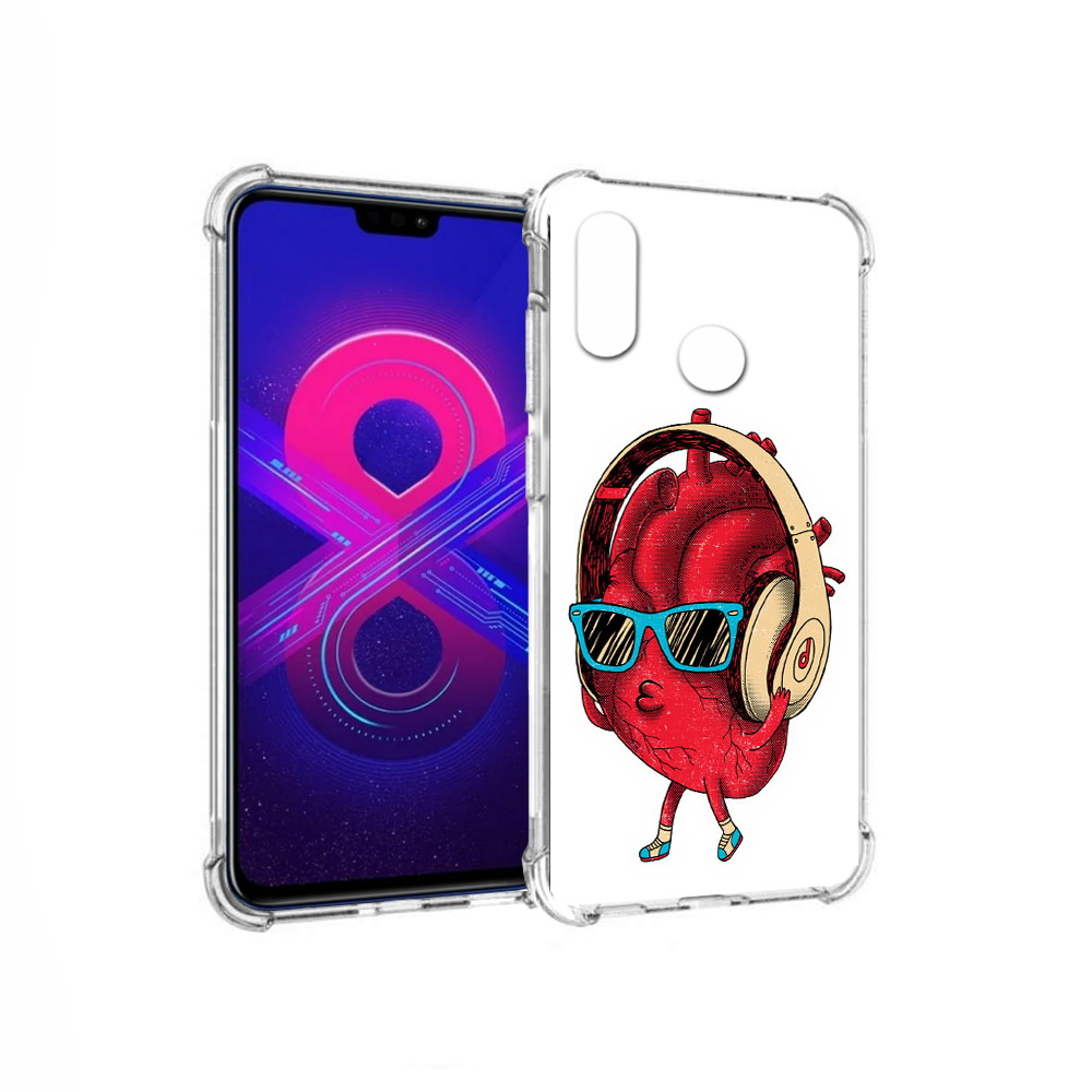 

Чехол MyPads Tocco для Honor 8X Max слушай сердце (PT118941.31.609), Прозрачный, Tocco