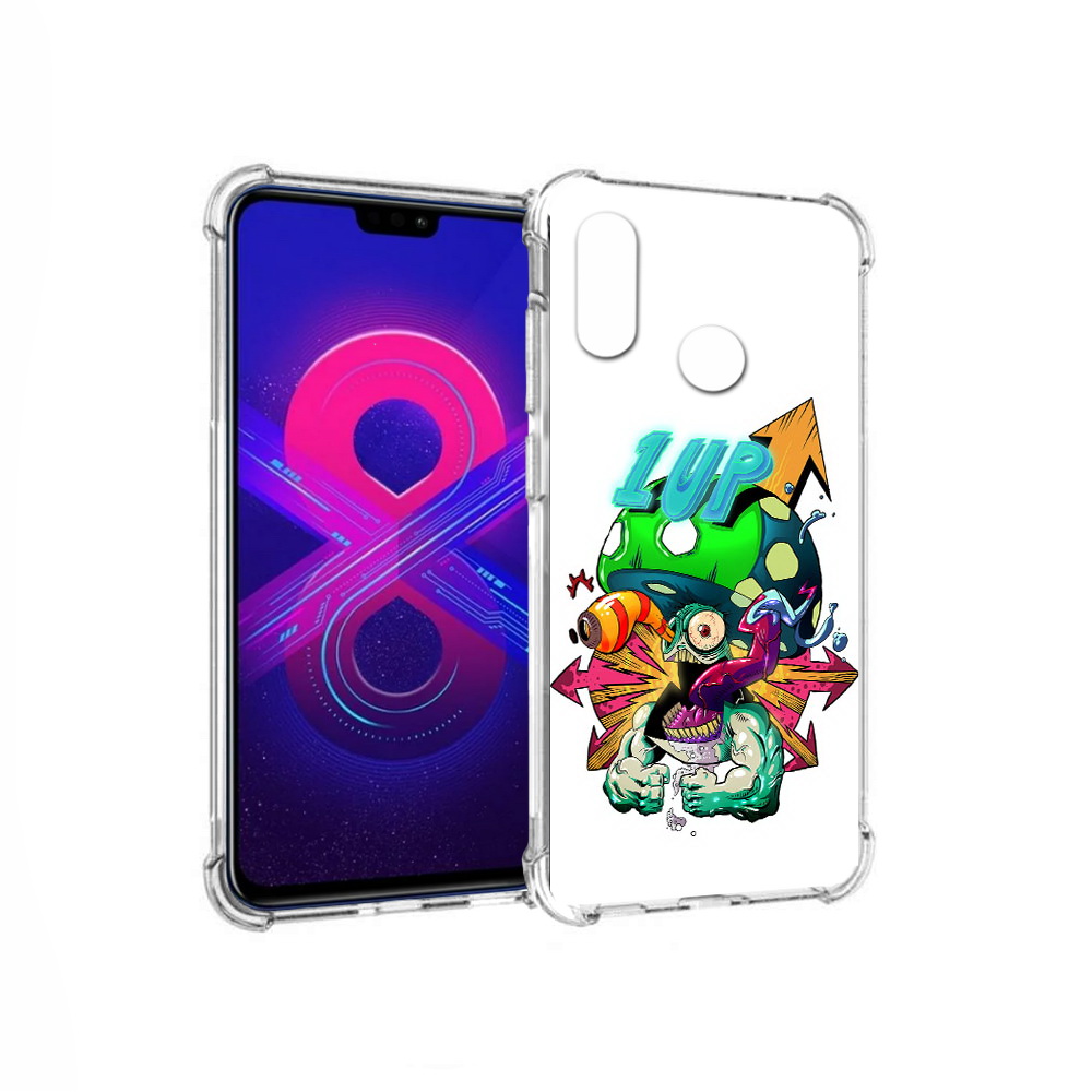 Чехол MyPads Tocco для Honor 8X Max сильный гриб абстракция (PT118941.31.599)