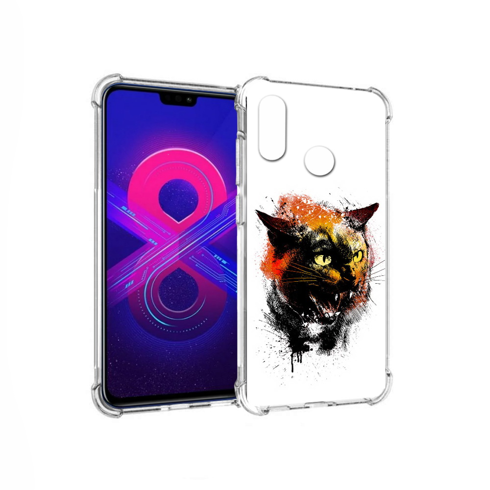 

Чехол MyPads Tocco для Honor 8X Max сиамский кот (PT118941.31.598), Прозрачный, Tocco