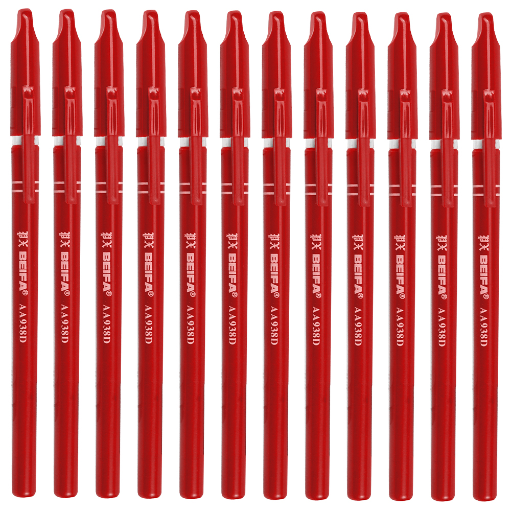 

Набор ручек шариковых Beifa PXotick AA938D-R, красная, 50 шт.