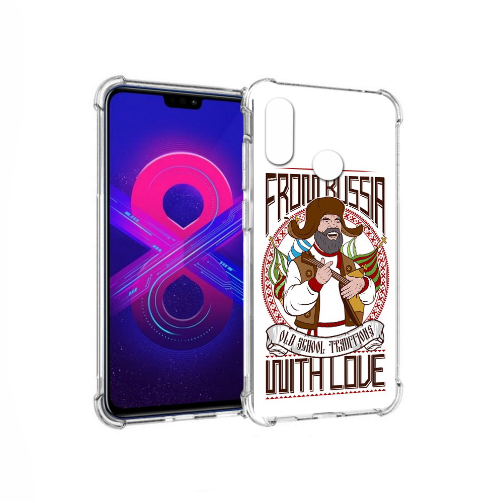 

Чехол MyPads Tocco для Honor 8X Max русский мужчина (PT118941.31.590), Прозрачный, Tocco