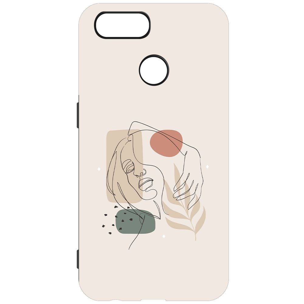 

Чехол-накладка Krutoff Soft Case Грациозность для Oppo A12 черный