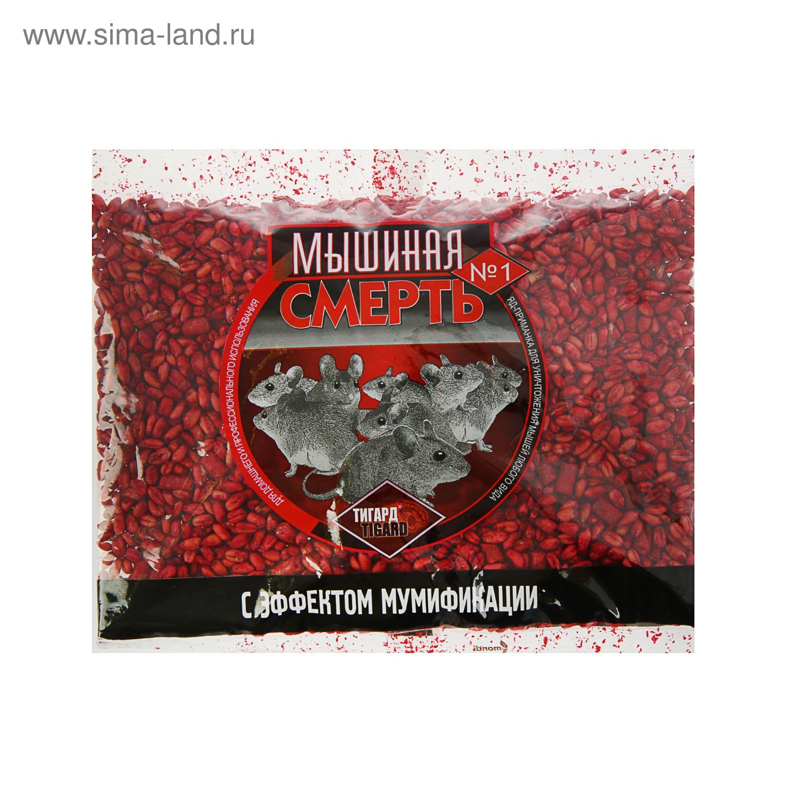 

Тесто от грызунов Дохлокс Мышиная смерть № 1 2046136 200 г, Мышиная смерть № 1