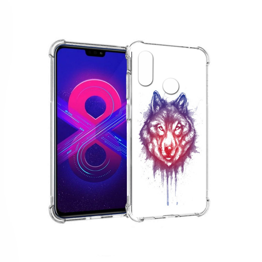 

Чехол MyPads Tocco для Honor 8X Max пушистый волк (PT118941.31.561), Прозрачный, Tocco