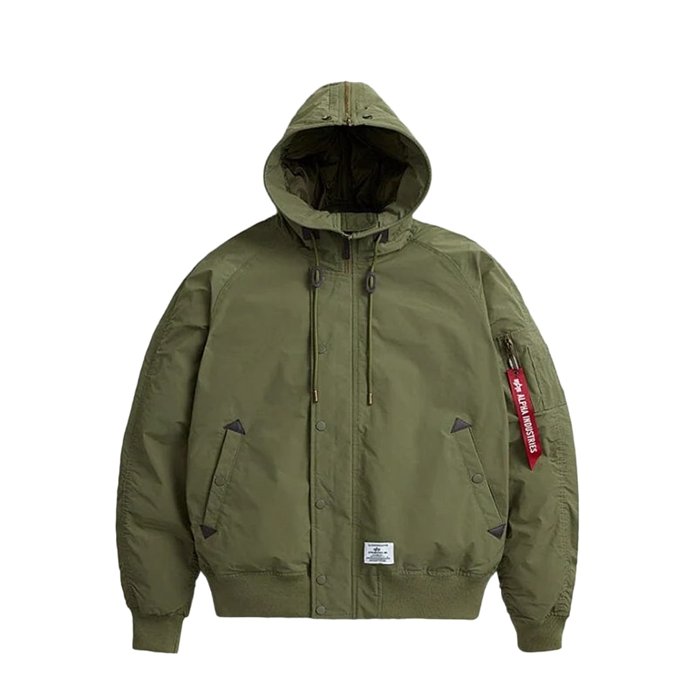 Куртка мужская Alpha Industries N-2B Altitude Parka зеленая L