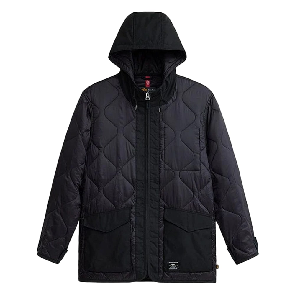 Куртка мужская Alpha Industries Quilted Fishtail Liner черная XL 25490₽