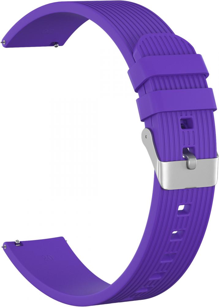 

Ремешок силиконовый GSMIN Italian Collection 20 для Amazfit GTS 2 mini (Фиолетовый), Ремешок силиконовый GSMIN Italian Collection 20 для Amazfit GTS 2 mini