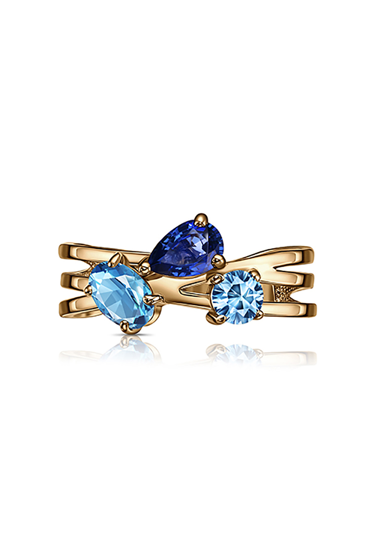 

Кольцо из серебра р. , Kari Jewelry К639-2003М3, фианит, К639-2003М3