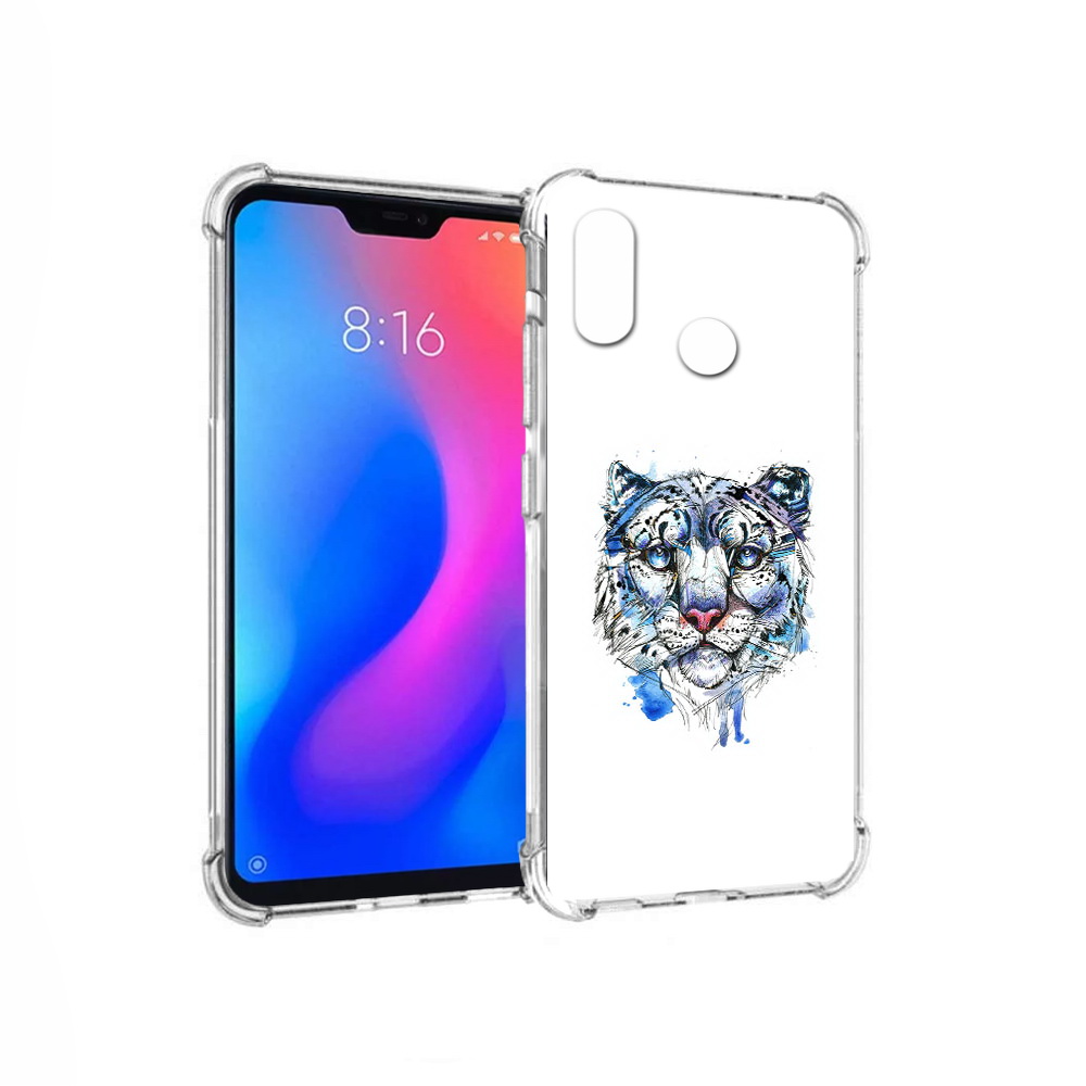 

Чехол MyPads Tocco для Xiaomi Redmi 6 Pro водяной тигр (PT113887.306.263), Прозрачный, Tocco