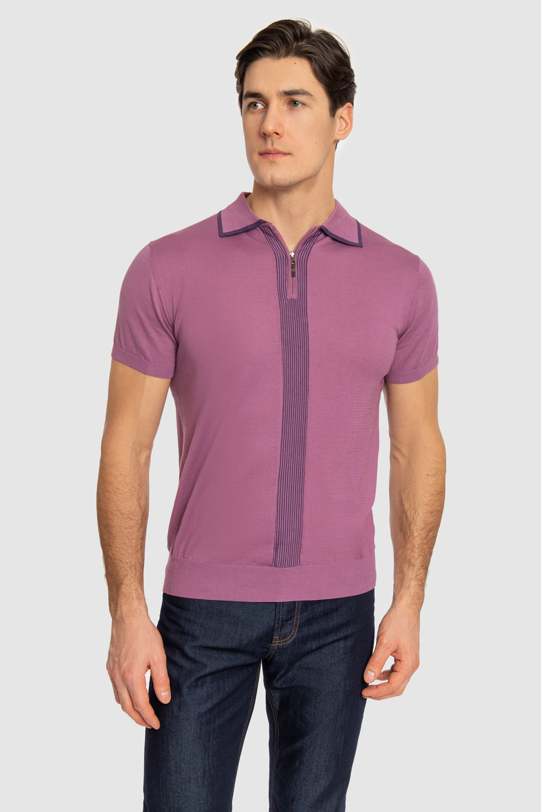 

Футболка мужская Kanzler 20S-ST3BR1/CR03-WF/01 фиолетовая XL, 20S-ST3BR1/CR03-WF/01