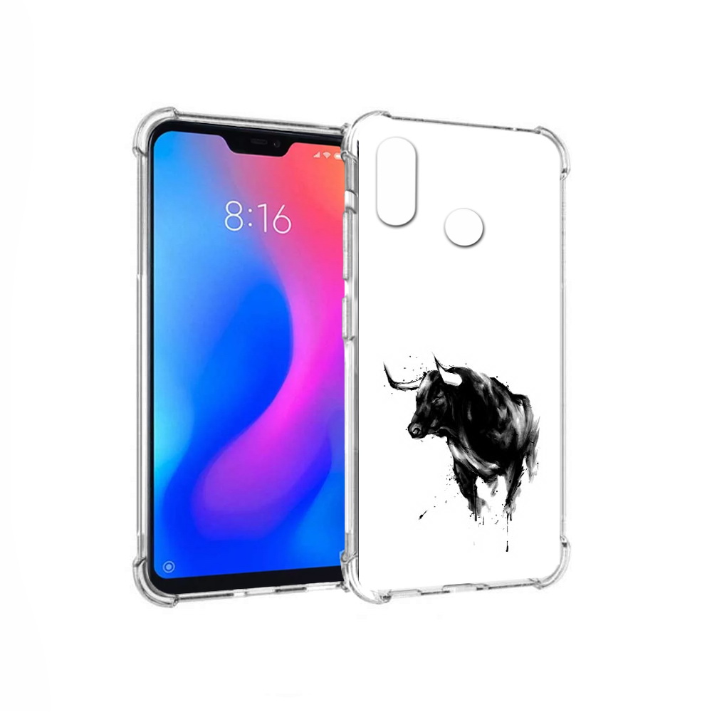Чехол MyPads Tocco для Xiaomi Redmi 6 Pro бык (PT113887.306.254)