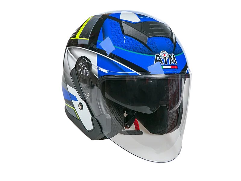 

Шлем AiM JK526 Blue/Grey/Black M