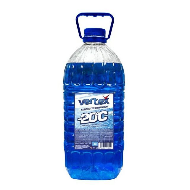 Жидкость стеклоомывающая Vertex 3 л