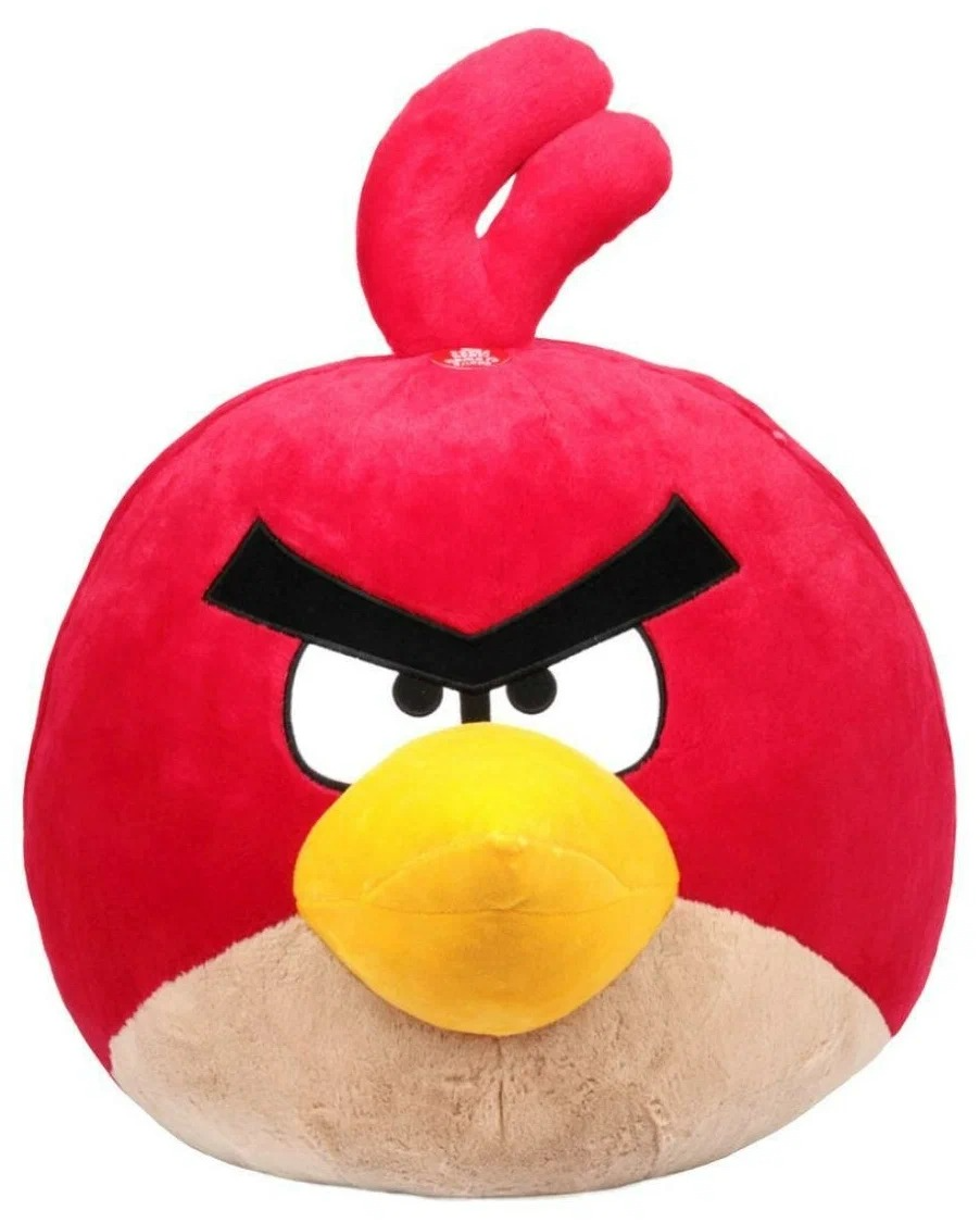 Мягкие игрушки Angry Birds 907941 красный