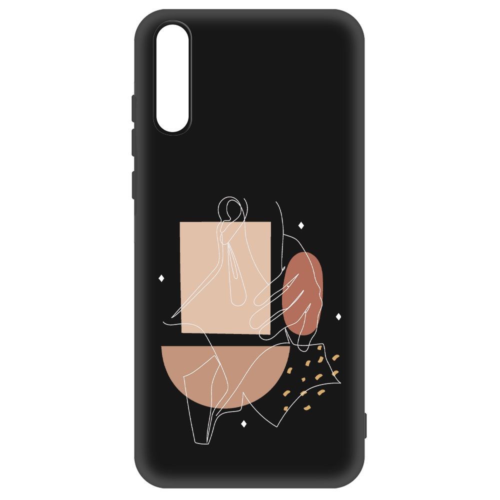 

Чехол-накладка Krutoff Soft Case Изящность для Honor 30i черный