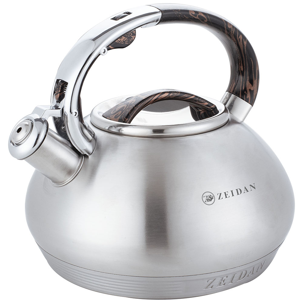 

Чайник со свистком ZEIDAN Z-4475 3,0 л, Серебристый