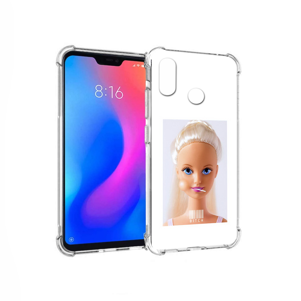 

Чехол MyPads Tocco для Xiaomi Redmi 6 Pro барби (PT113887.306.226), Прозрачный, Tocco