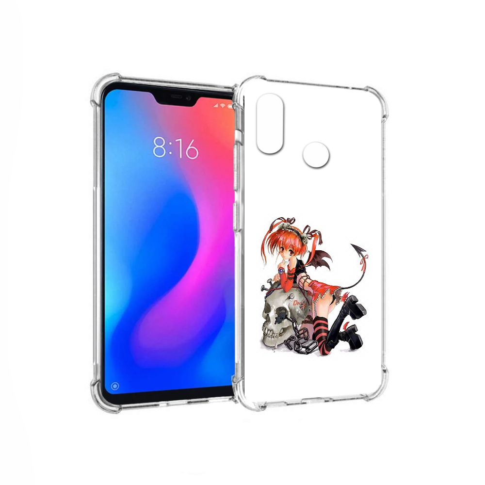 

Чехол MyPads Tocco для Xiaomi Redmi 6 Pro аниме (PT113887.306.221), Прозрачный, Tocco