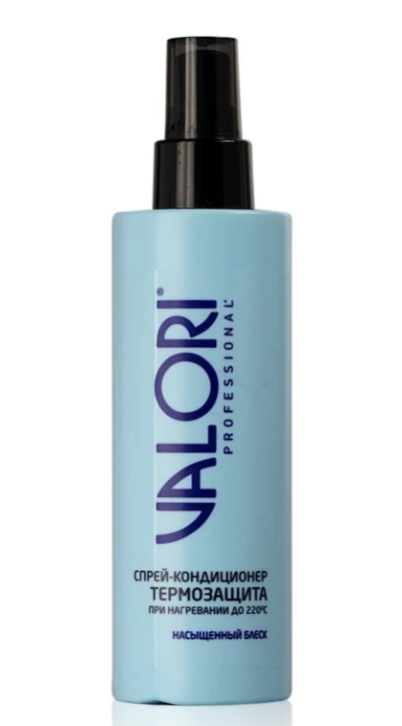 Спрей - кондиционер для волос Valori Professional термозащита насыщенный блеск 200мл