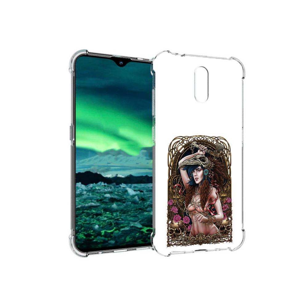 

Чехол MyPads Tocco для Nokia 2.3 красивая девушка рисунок (PT142254.97.407), Прозрачный, Tocco