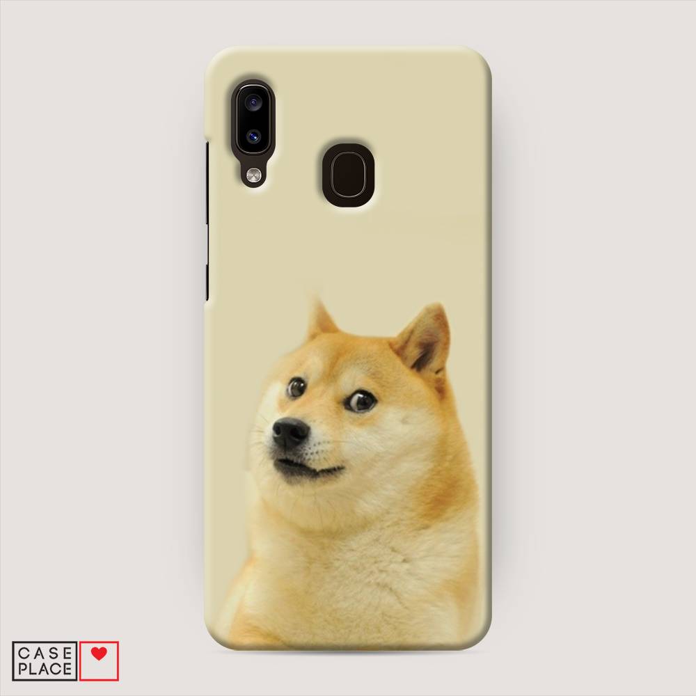 

Пластиковый чехол "Собака подозревака" на Samsung Galaxy A20, 27620-7