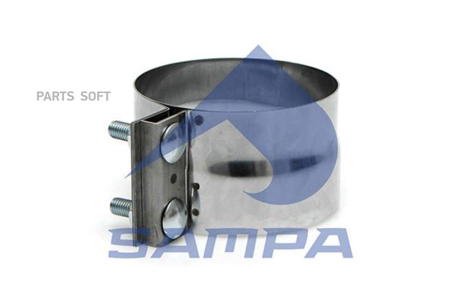 Хомут трубы глушителя 112х70 VOLVO SAMPA 030444