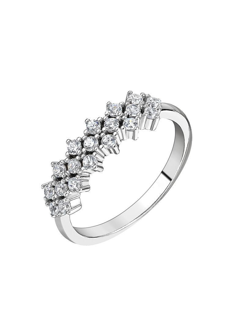 

Кольцо из серебра р.  Kari Jewelry КЛ-5255, фианит, КЛ-5255