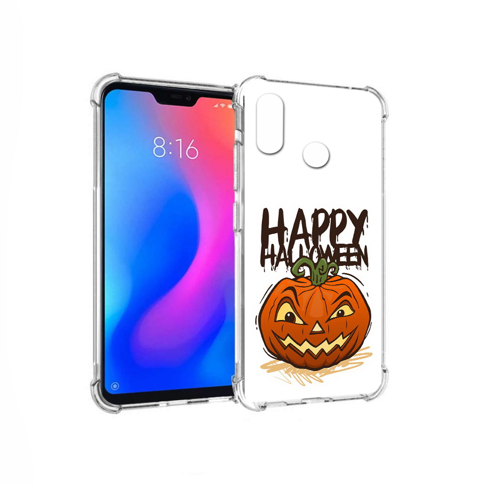 

Чехол MyPads Tocco для Xiaomi Redmi 6 Pro Хэллоуин счастливый (PT113887.306.195), Прозрачный, Tocco