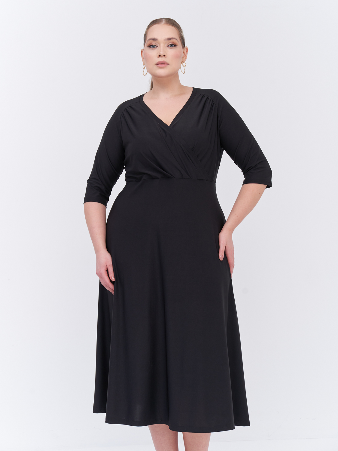 

Платье женское ARTESSA PP03307BLK01 черное 56-58 RU, Черный, PP03307BLK01