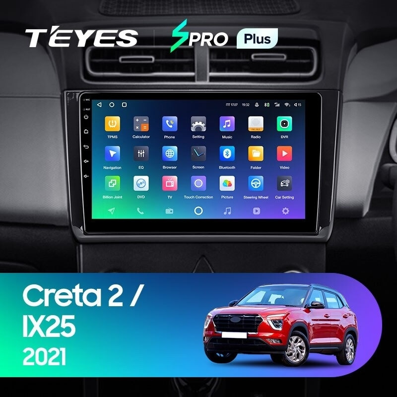 Штатная магнитола Teyes SPRO Plus 432 Hyundai Creta 2 2021 глянец F2 2940000₽