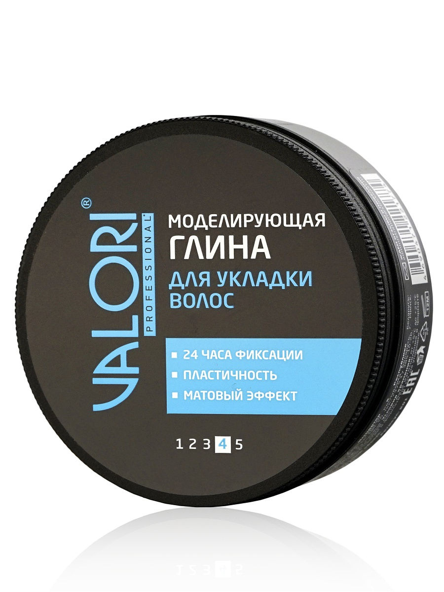 Моделирующая глина для укладки волос Valori Сверхсильная фиксация (4) 75мл