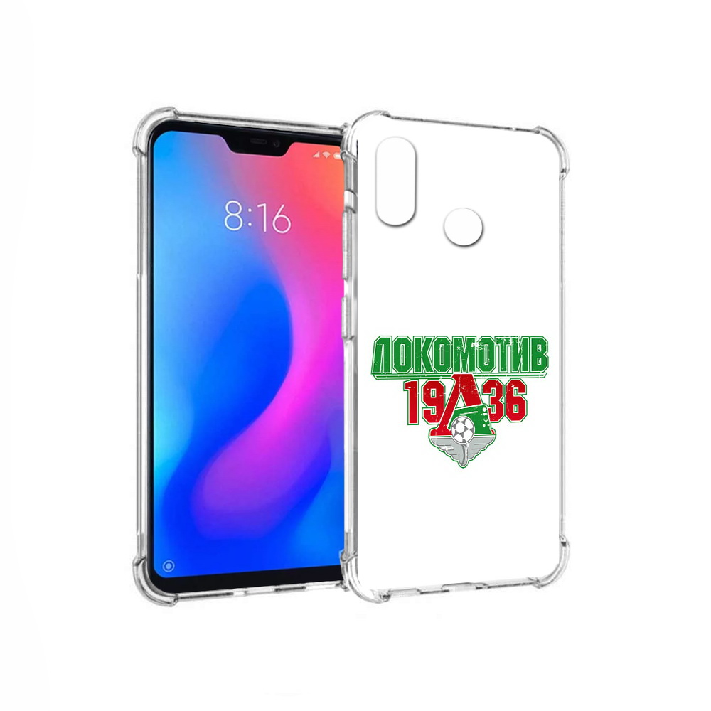 

Чехол MyPads Tocco для Xiaomi Redmi 6 Pro ФК локомотив 1936 (PT113887.306.182), Прозрачный, Tocco