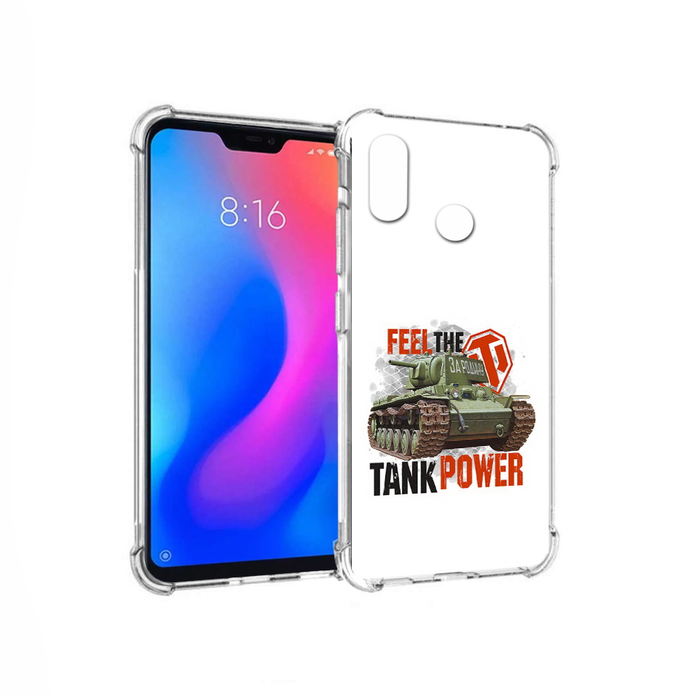 

Чехол MyPads Tocco для Xiaomi Redmi 6 Pro Танк (PT113887.306.169), Прозрачный, Tocco