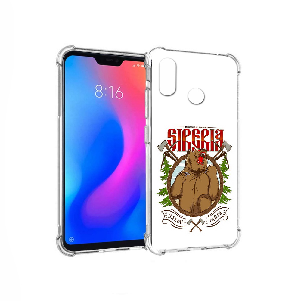 

Чехол MyPads Tocco для Xiaomi Redmi 6 Pro Тайга (PT113887.306.168), Прозрачный, Tocco