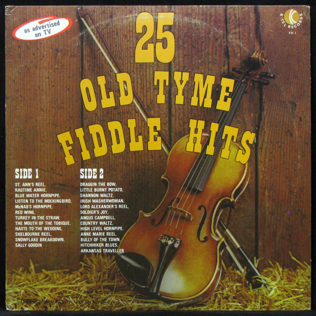 

LP V/A - 25 Old Tyme Fiddle Hits K-Tel (305380)