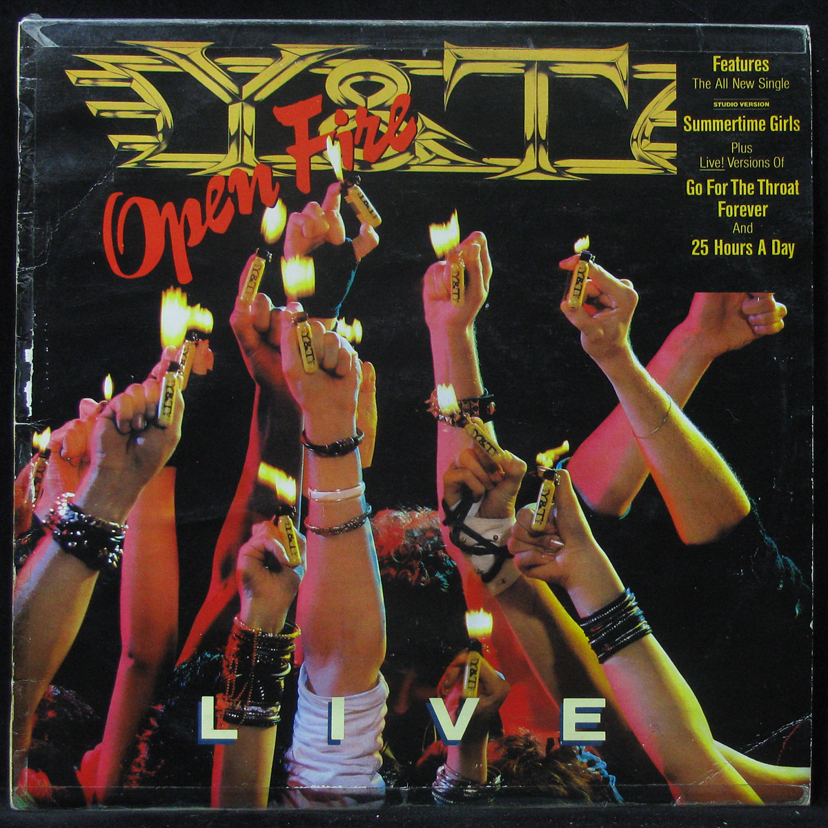 

LP Y & T - Open Fire A&M (305257)