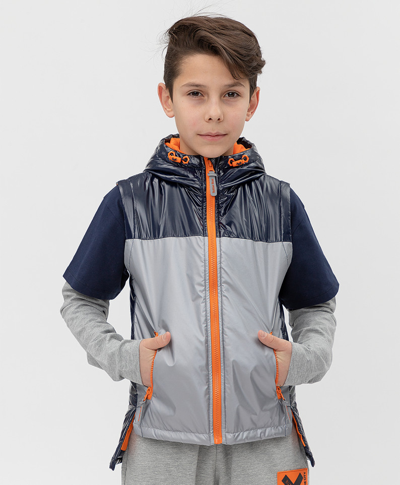 

Синий жилет Button Blue для мальчиков 152, 121BBBJC47021000