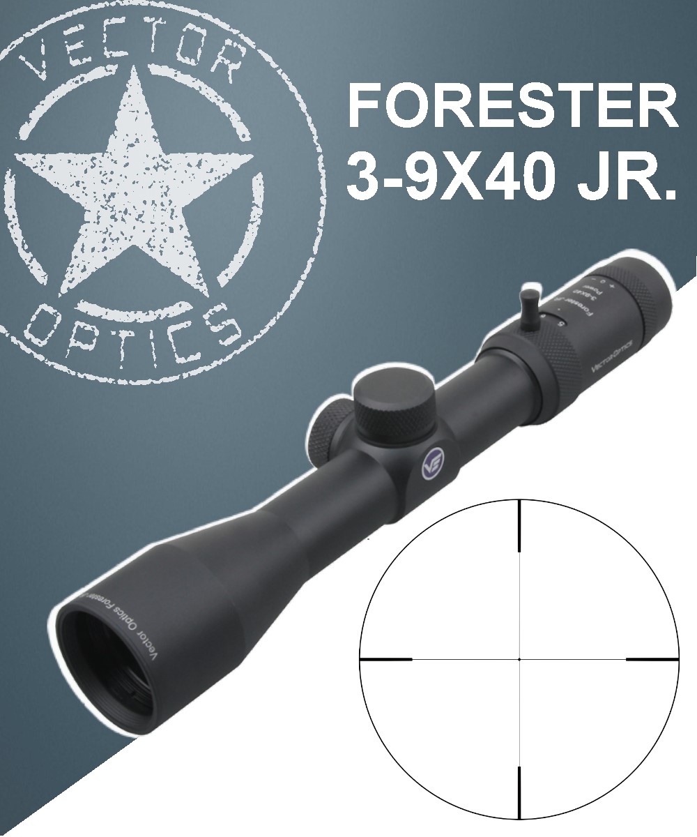 Оптический прицел Vector Optics FORESTER JR. 3-9X40