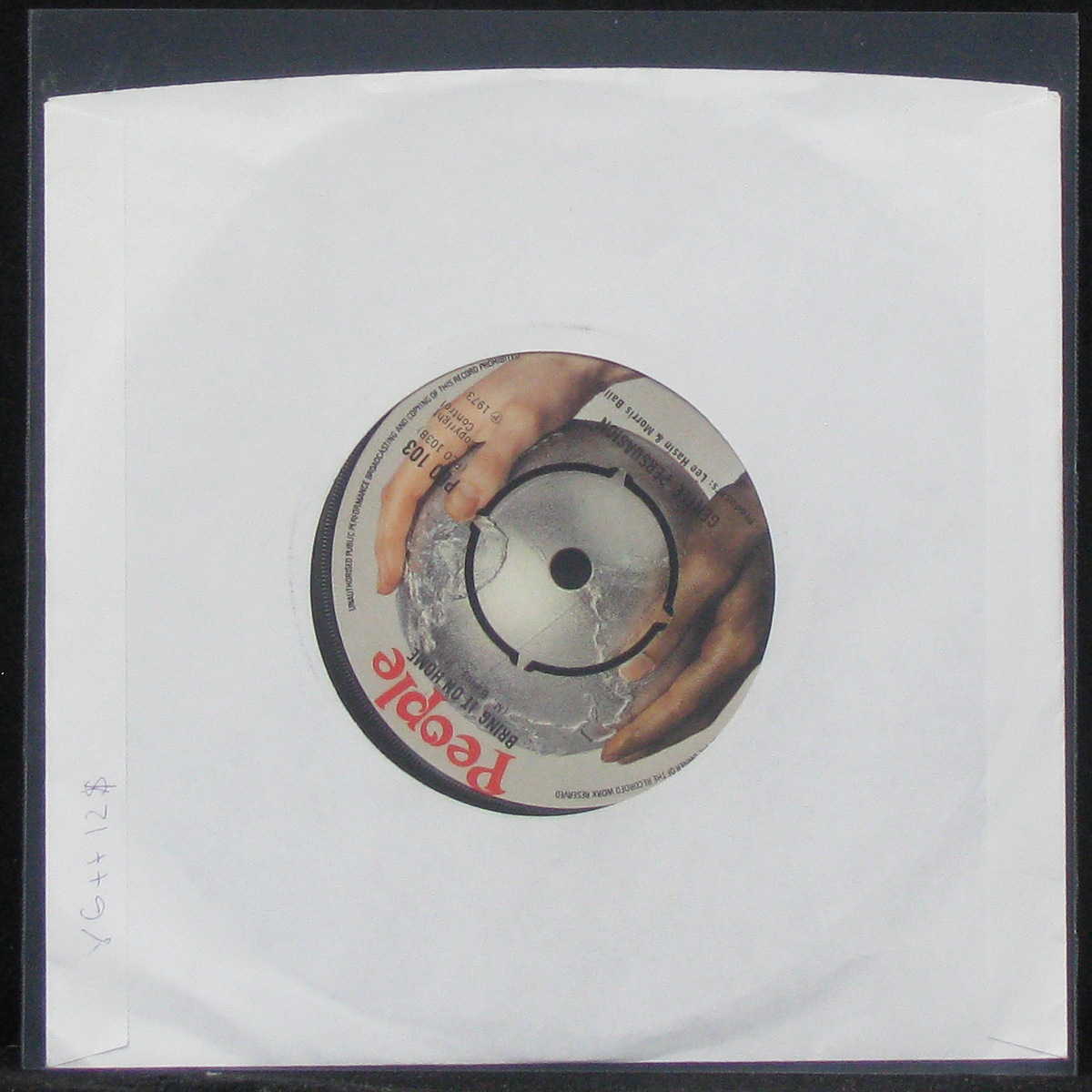 

LP Gentle Persuasion - Dynamite Explodes / Bring It On Home (single) People (305044)