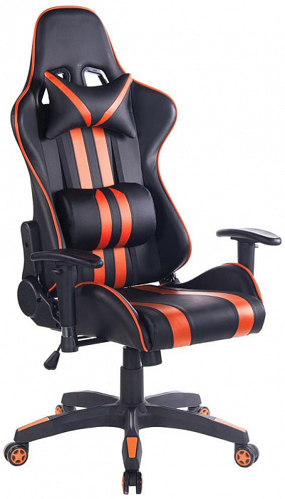 фото Игровое кресло tetchair icar 10724 (black/orange)