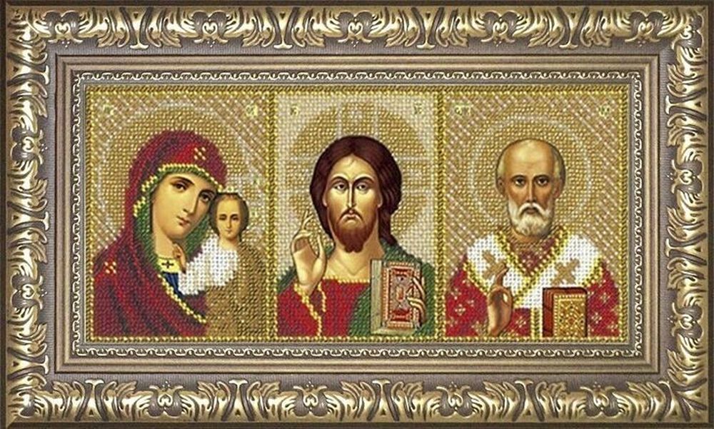 

Рама для иконы Мир багета с оргстеклом Русская искусница, 13x27,3 см