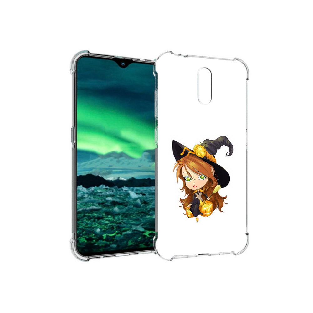 

Чехол MyPads Tocco для Nokia 2.3 Ведьмочка (PT142254.97.40), Прозрачный, Tocco