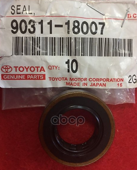 

TOYOTA 9031118007 уплотнительное кольцо