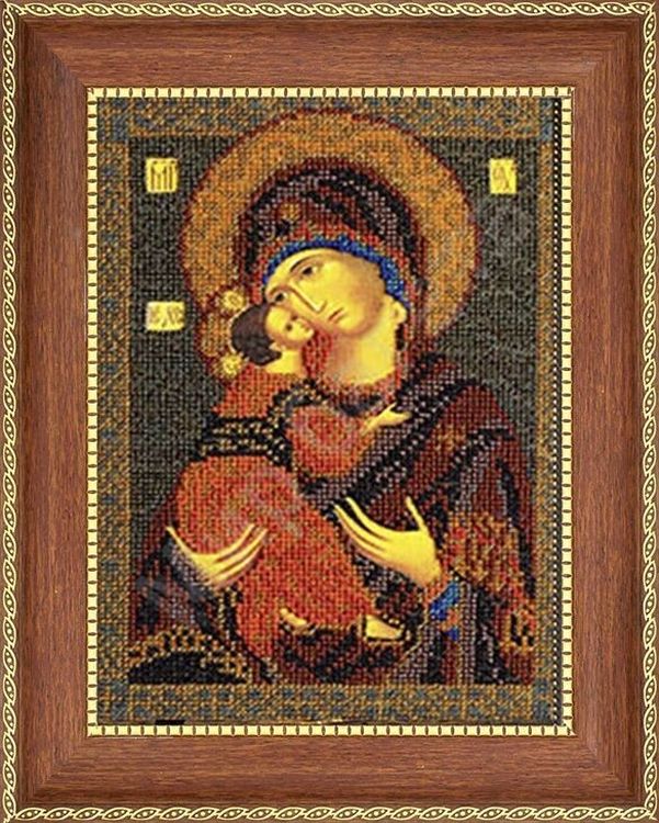 

Рама для иконы с оргстеклом Владимирская, 18,5x26 см, Коричневый