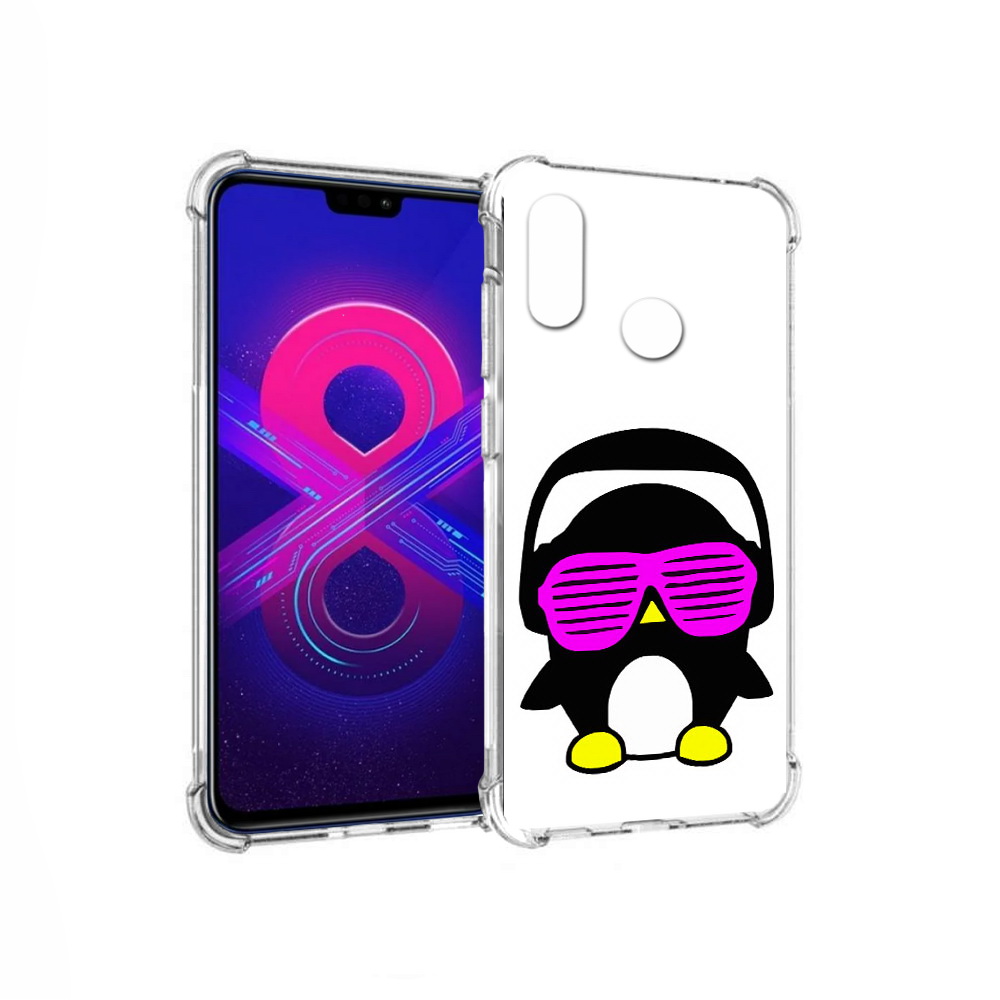 

Чехол MyPads Tocco для Honor 8X Max пингвин (PT118941.31.541), Прозрачный, Tocco