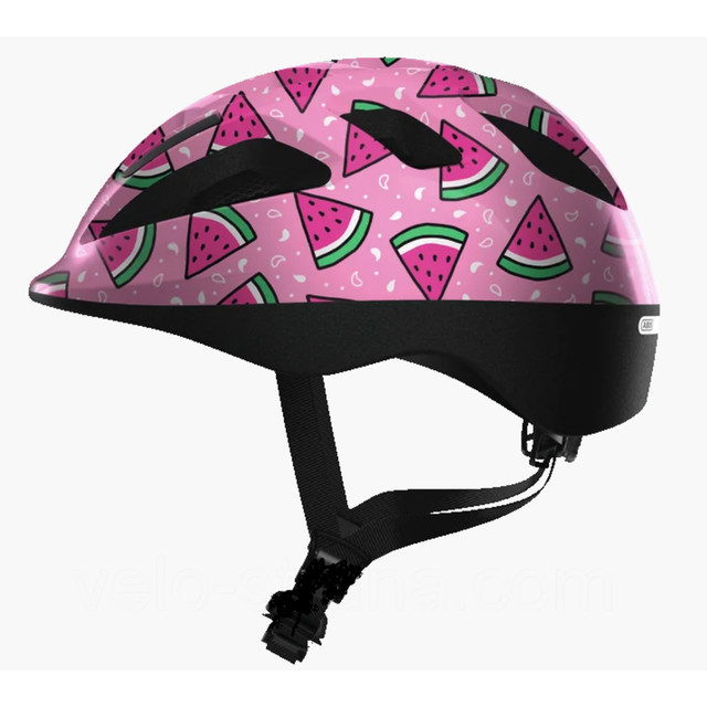 фото Велосипедный шлем abus smooty 2.0, pink watermelon, m