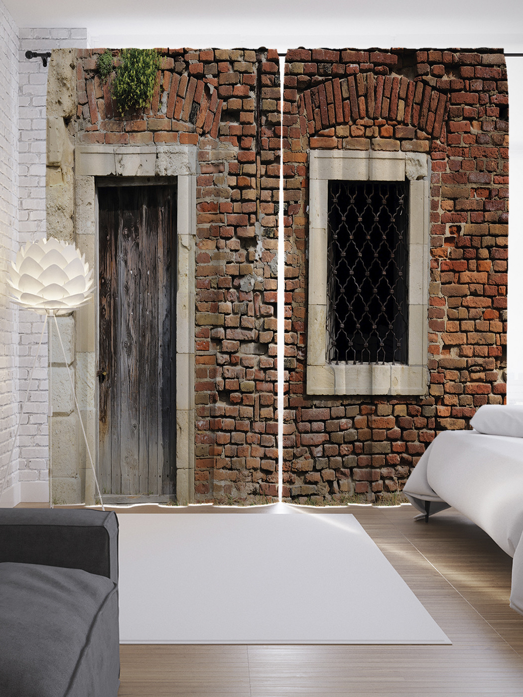 

Шторы JoyArty с фотопечатью "Вход в складское помещение" из сатена, 290х265 см, Вход в складское помещение