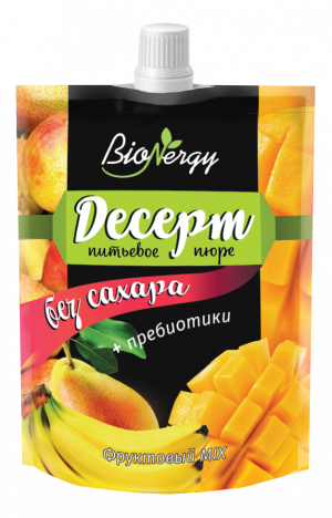 Смузи BioNergy Груша-банан-манго 140 г